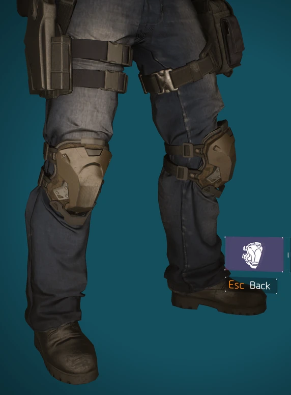 Knee Lvl35 Desert Camo