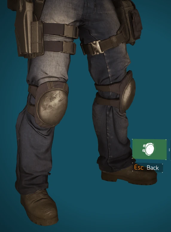 Knee Lvl5 Black