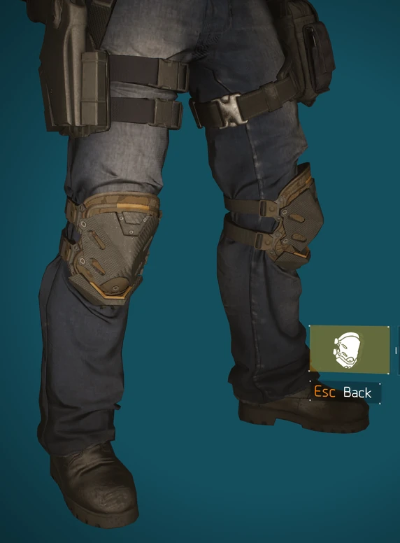 Knee Lvl40 Desert Camo