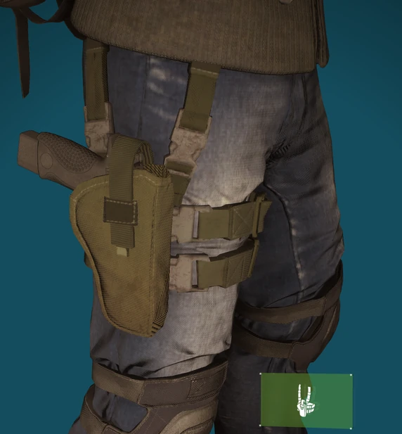Holster Lvl5 Green