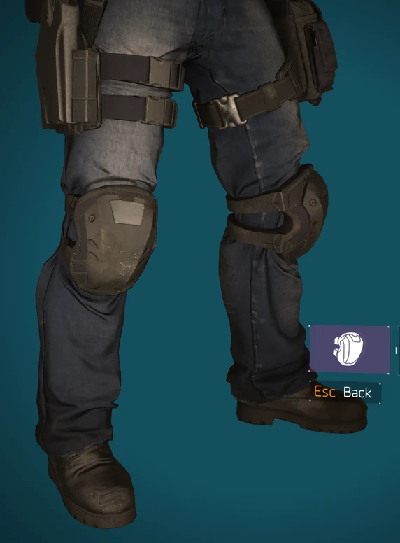 Knee Lvl26 Black