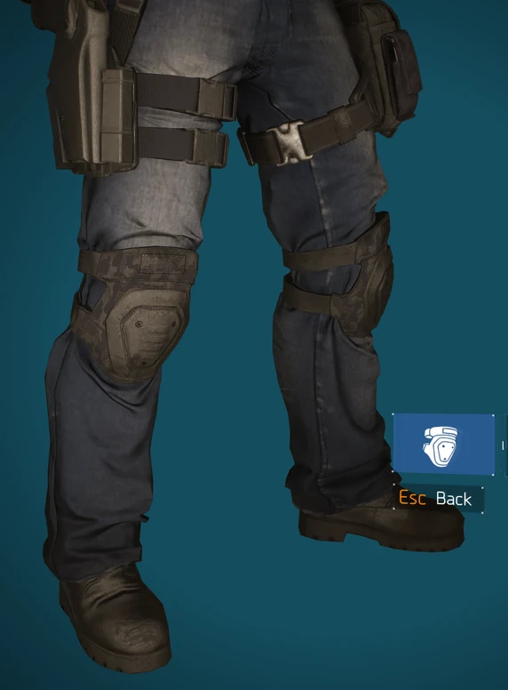 Pads Lvl 21 Black Camo