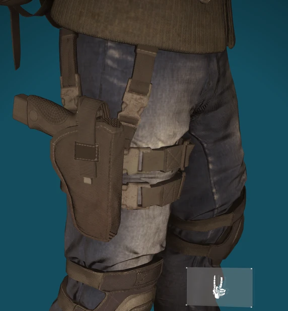 Holster Lvl1 Black