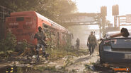 Overgrown bus - The Division 2