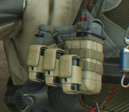 Backpack attachment when skill is equipped.