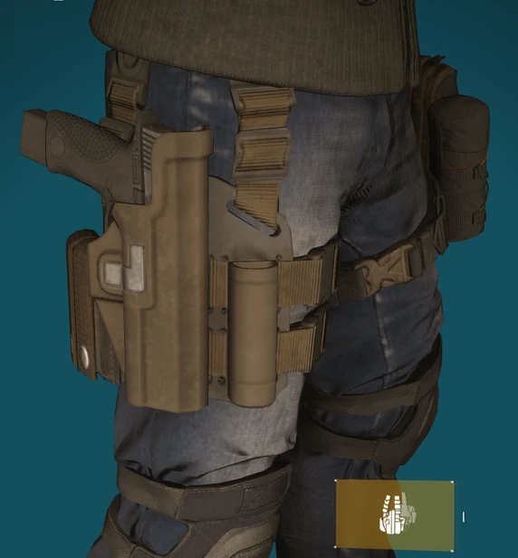 Holster Lvl40 Brown