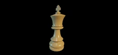 White Chess Piece King