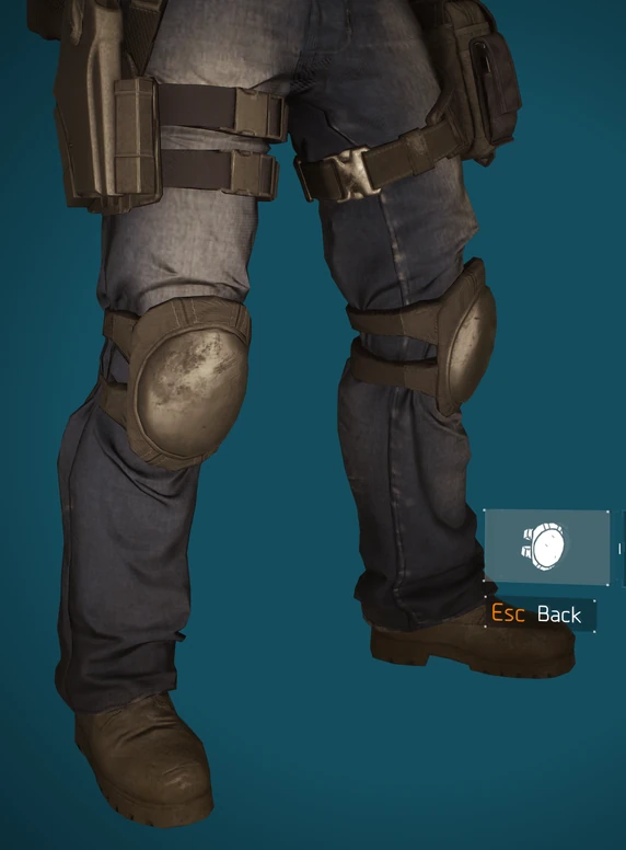 Knee Lvl1 Black