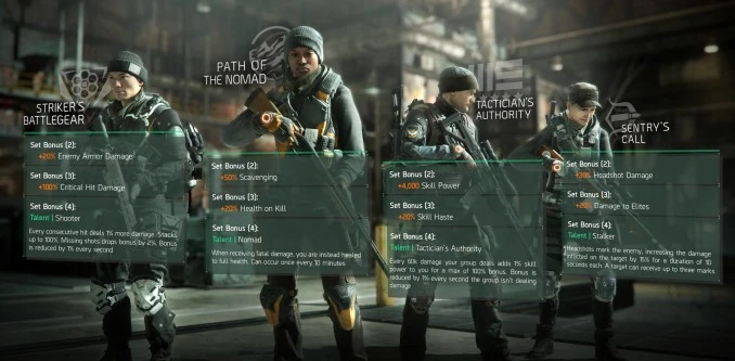 Category Gear Sets The Division Wiki Fandom