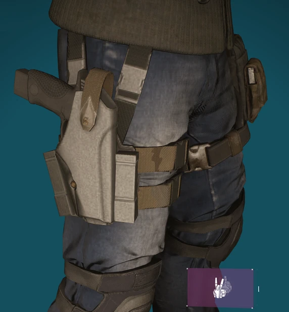 Holster Lvl25 Brown Camo