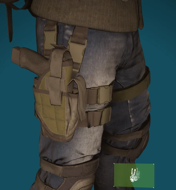 Holster Lvl11 Green