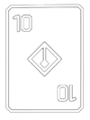10 of Diamonds