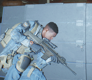 A Division Agent deploying a Smart Cover