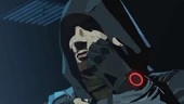 Aaron Keener's Smart Watch glowing red