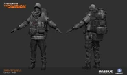 LMB Medic character model art