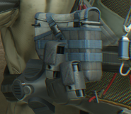 The attachment to the backpack when Smart Cover Skill is equipped