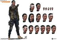 Faye Lau character model art