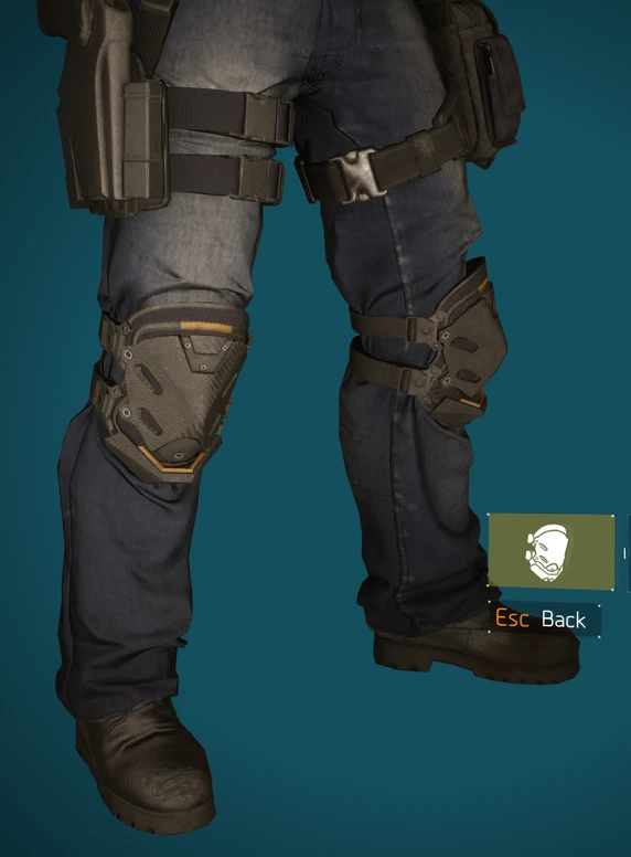 Knee Lvl40 Black