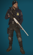 Police clothing set