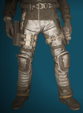 Silver Bunker Pants