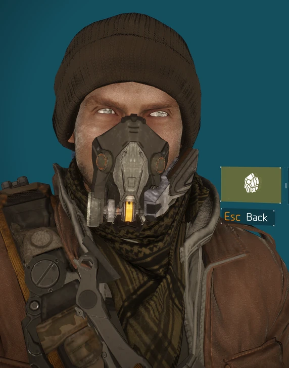 Mask Lvl31 Grey