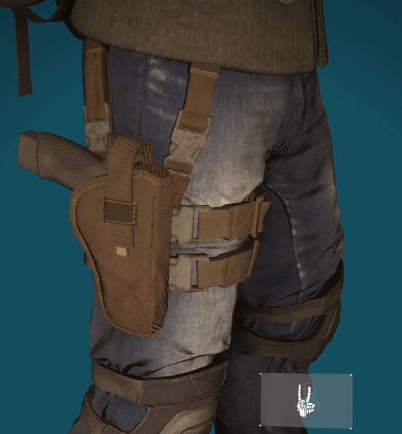 Holster Lvl1 Brown