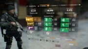 Gear set in the inventory