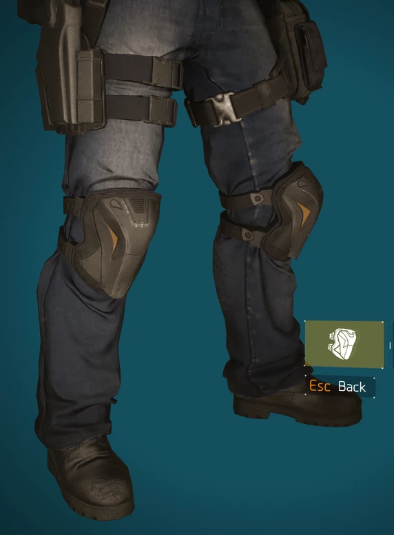 Knee Lvl30 Black