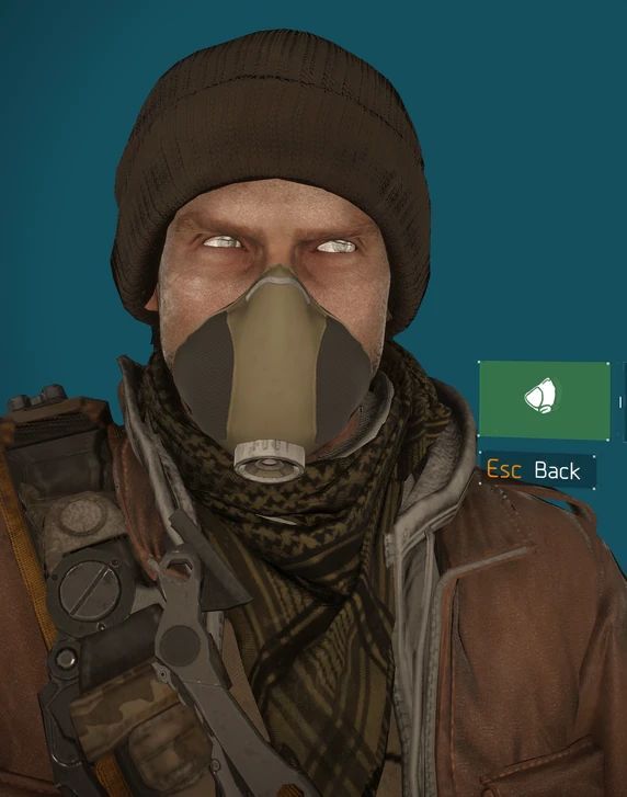 Mask Lvl5 Brown