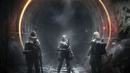 Concept art of Division agents entering the Underground.