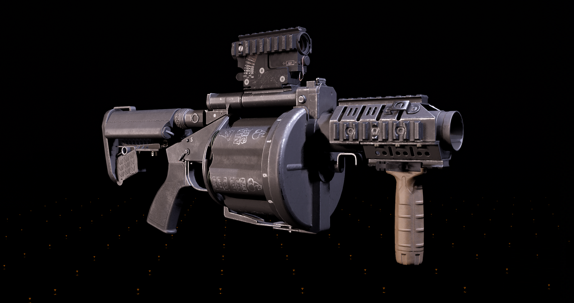 M32a1 Multi Shot Grenade Launcher The Division Wiki Fandom