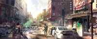 Downtown Concept Art - The Division 2