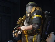 Harlan Lloyd in Outcast Tank gear, in Tidal Basin Manhunt: The Pact