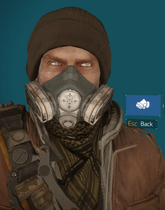 Mask Lvl16 Grey