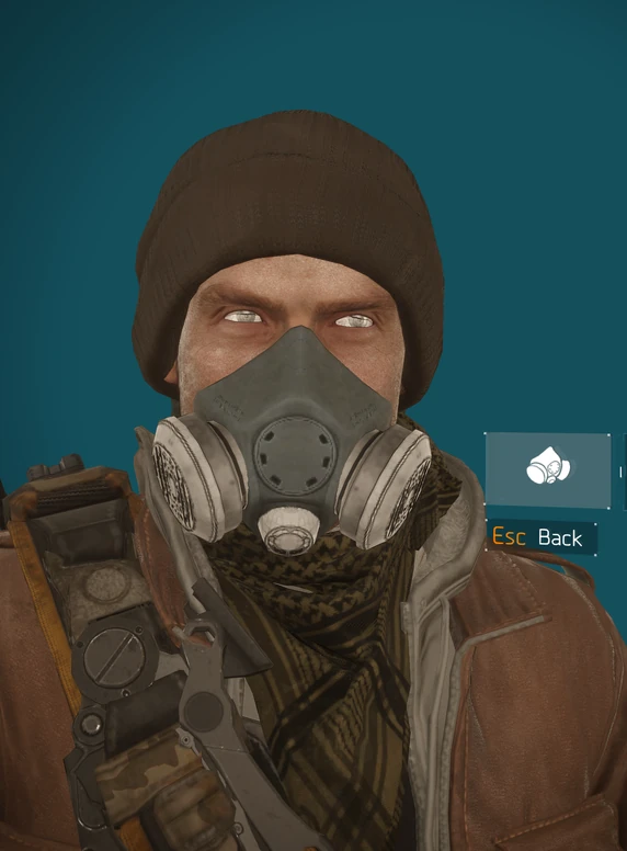 Mask Lvl20 GreyW