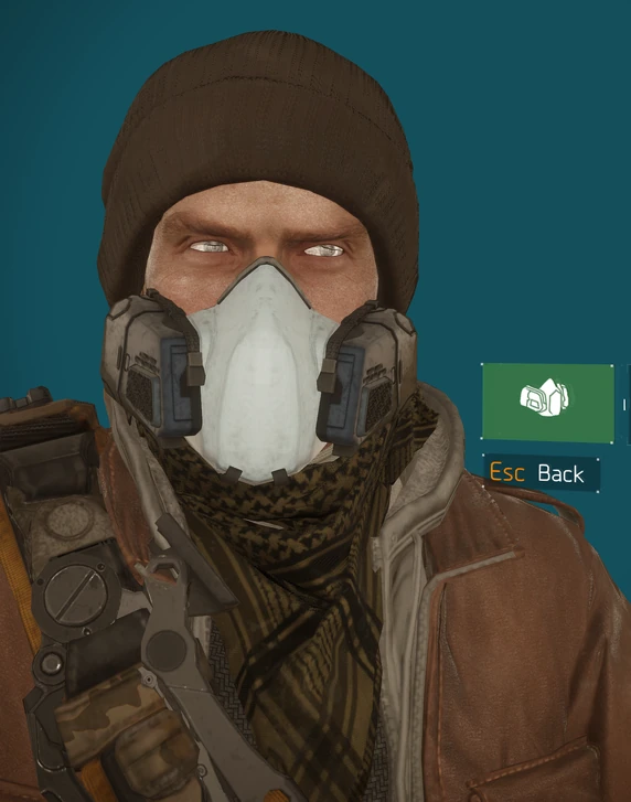 Mask Lvl26a Grey