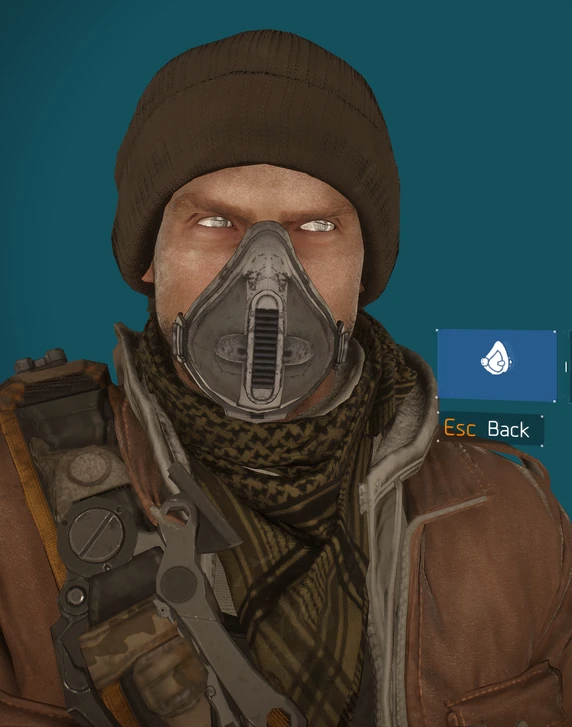 Mask Lvl6 Gray1