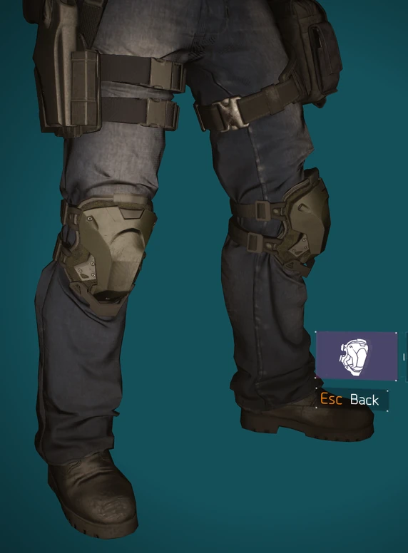 Knee Lvl35 Green Camo