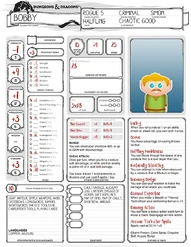 Level 5 Character Sheet