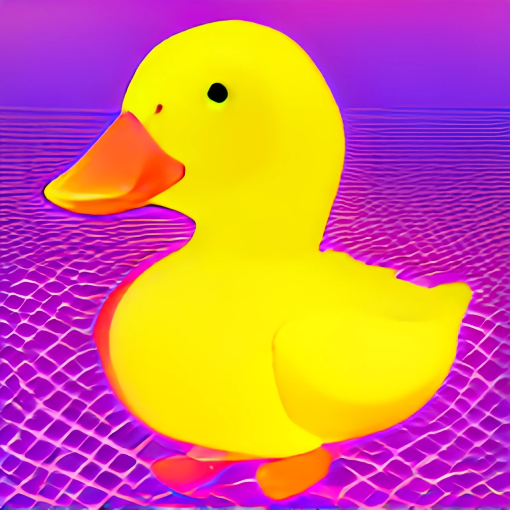 Vaporwave Banana Duck | TheDuckepedia Wiki | Fandom