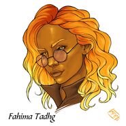 Fahima Tadhg with Firey Hair