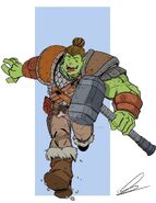 Uggo with Orctionary by Lucas Martinez