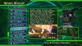 Mountains Ablaze mission select