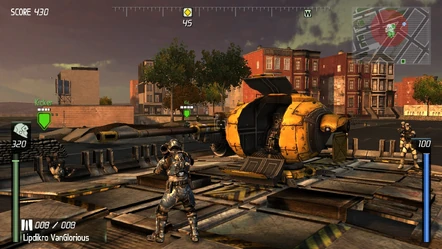 Lightning Alpha encounters the world's most heavily armed dumpster.