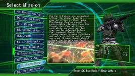 Crazy Skies mission select