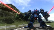Vehicles will now have a red laser beam to aim with.
