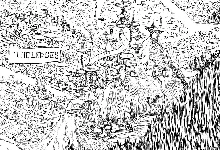 The Ledges The Edge Chronicles wiki Fandom