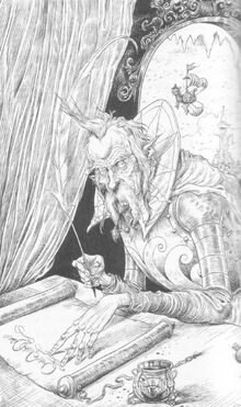 , shortly before he set off into  to stop the .