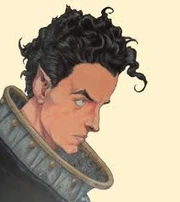 Quint in the armour of a Knight Academic