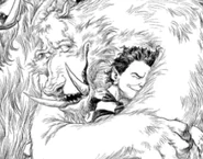 Rook reuniting with his banderbear friend, Wumeru